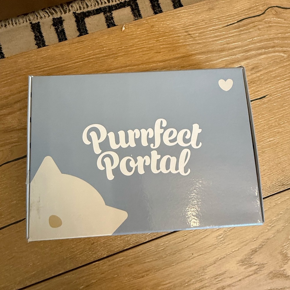 Purrfect Portal Blue Box